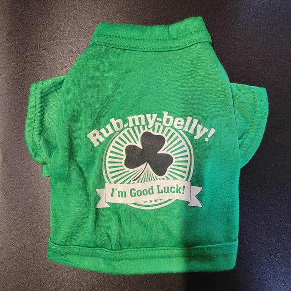 Rub My Belly Dog Tiny Shirt - Picture 4 of 9